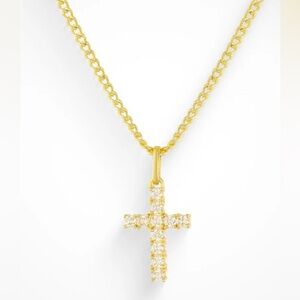 Evry Jewels Don't Cross Me 2.0 Necklace gold tone necklace NIP